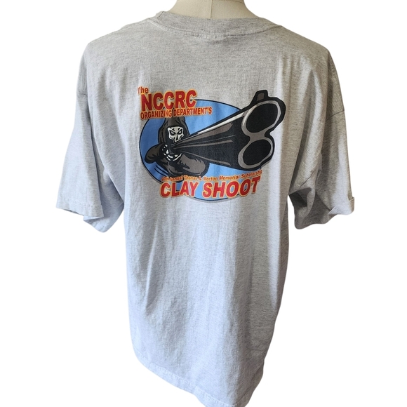 3/$26 Alliance Graphics Gray Short Sleeve Crew Neck Tee NCCRC Clay Shoot - 2XL - Picture 4 of 8